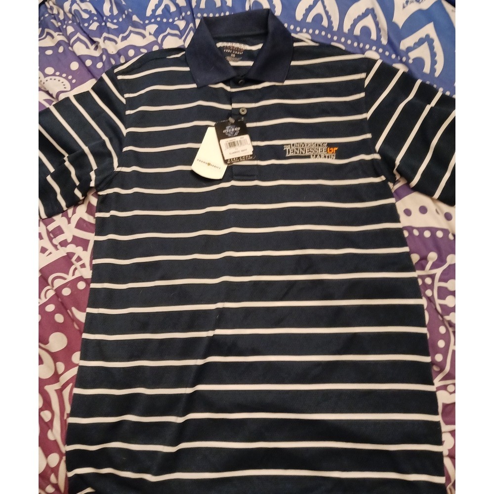 NEW Oxford America Men's NCAA Polo Shirt, University of Tennessee Martin, XS